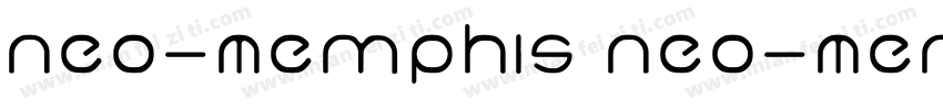 Neo-Memphis Neo-Memp字体转换